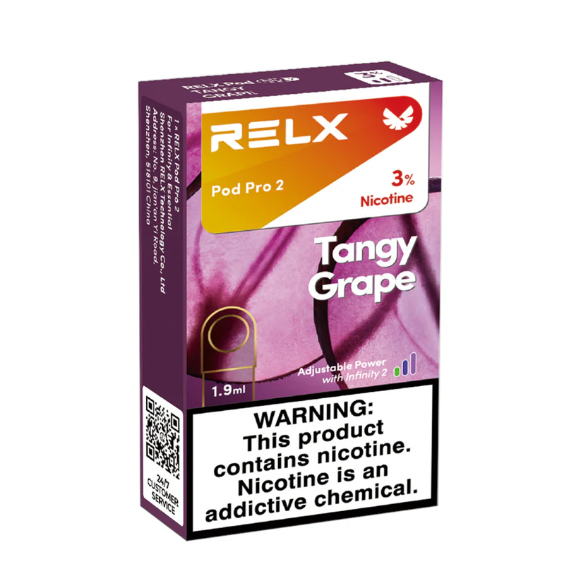 RELX 六代煙彈｜悅刻 Infinity 2 原裝煙彈現貨｜通用 4/5/6 代主機 | 葡萄
